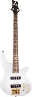 JACKSON JS3 SPECTRA Bass IV Snow White