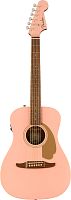 FENDER Malibu Player Shell Pink