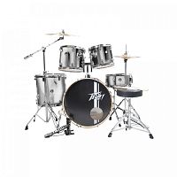 PEAVEY PV 5PC Drum Set Silver